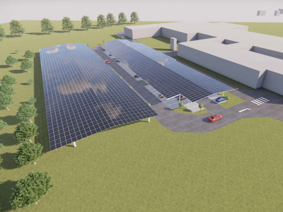 PV-parkeerplaatsoverkapping H&K Müller