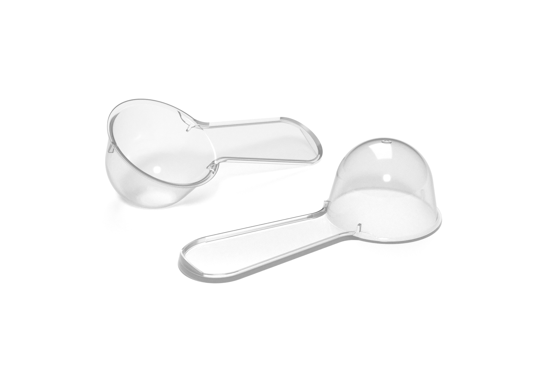 Lot De 4 Cuillères Doseuses Gramme Précises – Café, Épices, Poudre – Transparentes & Graduées