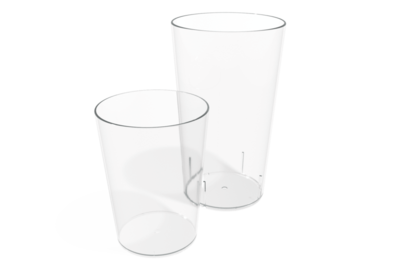 reusable plastic cups by manufacturer H&K Müller