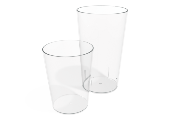 Reusable plastic cups, Manufacturer