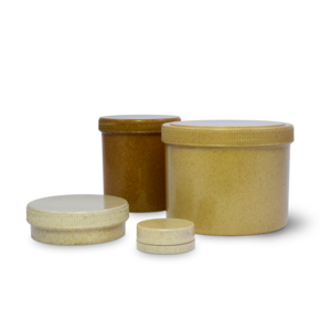 bioplastic jars from the manufacturer H&K Müller