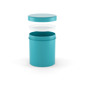 screw top container with sealing insert