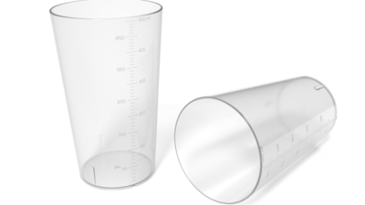 measuring beaker from plastic with a volume of 500 ml manufacturer of measuring beakers 500 ml