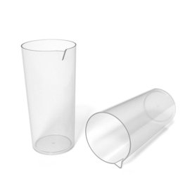 Kunststof maatbekers 130 ml Maatbeker gemaakt van Kunststof