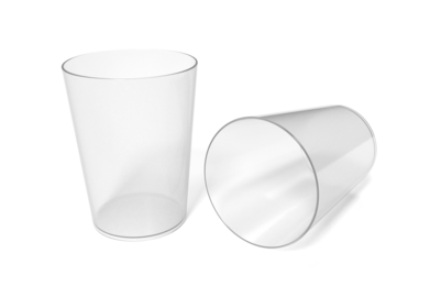 Event and festival cups from bioplastic
