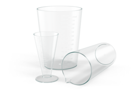 Messbecher als Dosierhilfe Dosierhilfen/ Messbecher vom Hersteller H&K