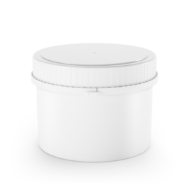 manufacturer and supplier of screw top container with tamper evident closure from recycled plastic material