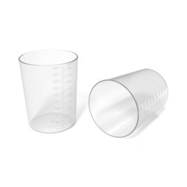 Messbecher 200 ml mit Skalierung Kunststoff Messbecher 200 ml